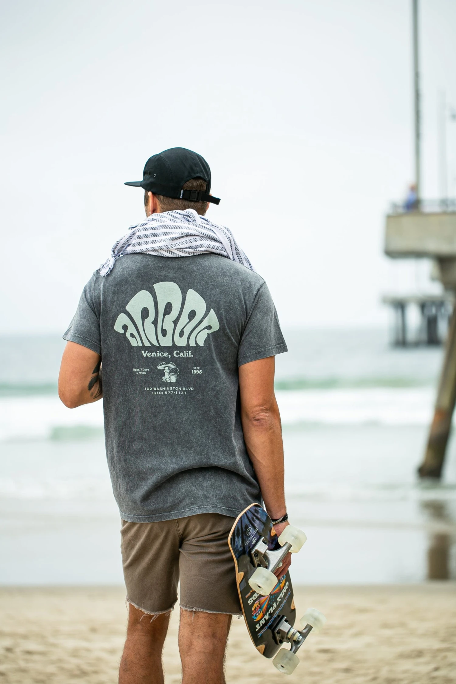 Microdose Tee - Mineral Wash Black - Image 3