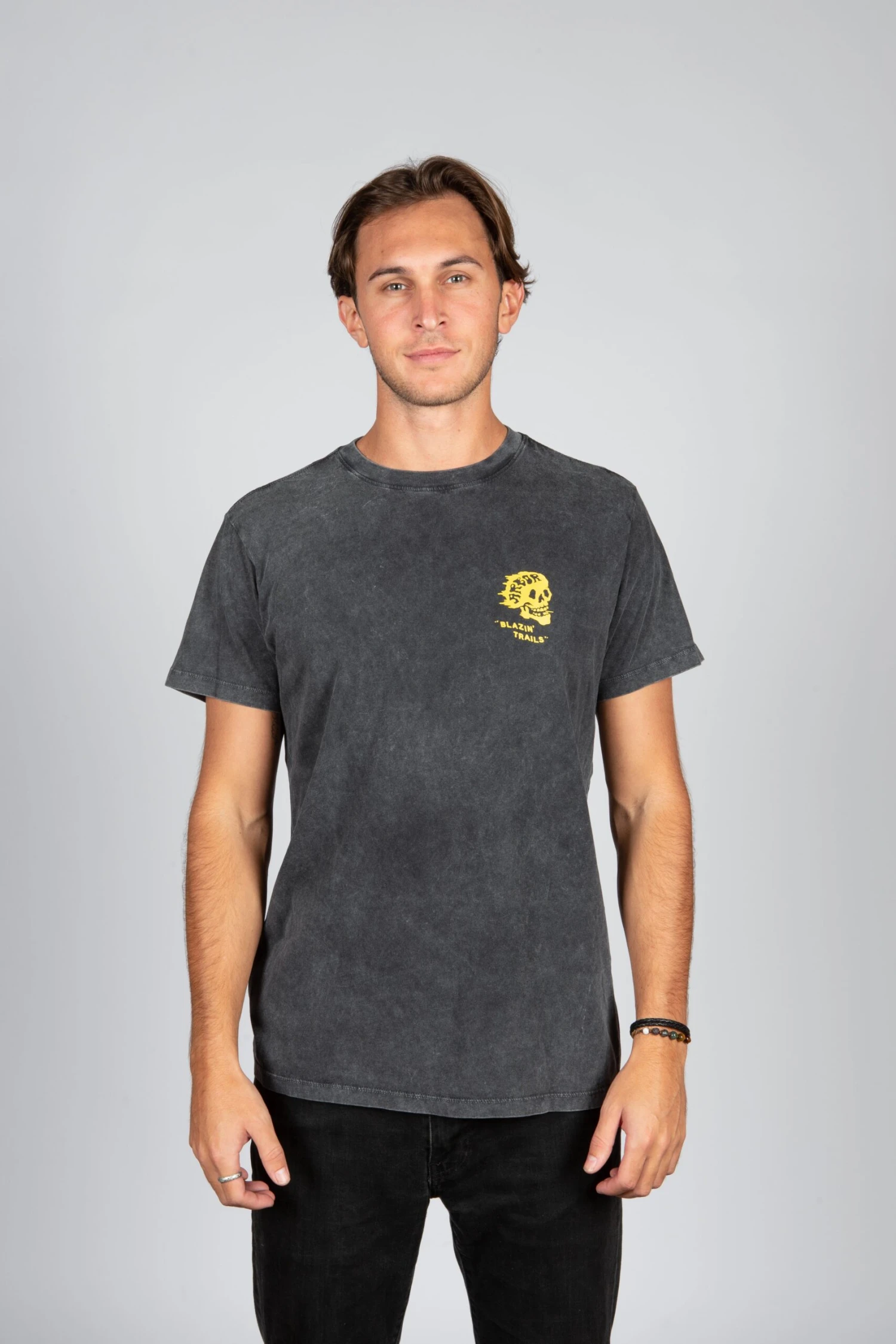 Blazin Trails Tee - Black - Image 4