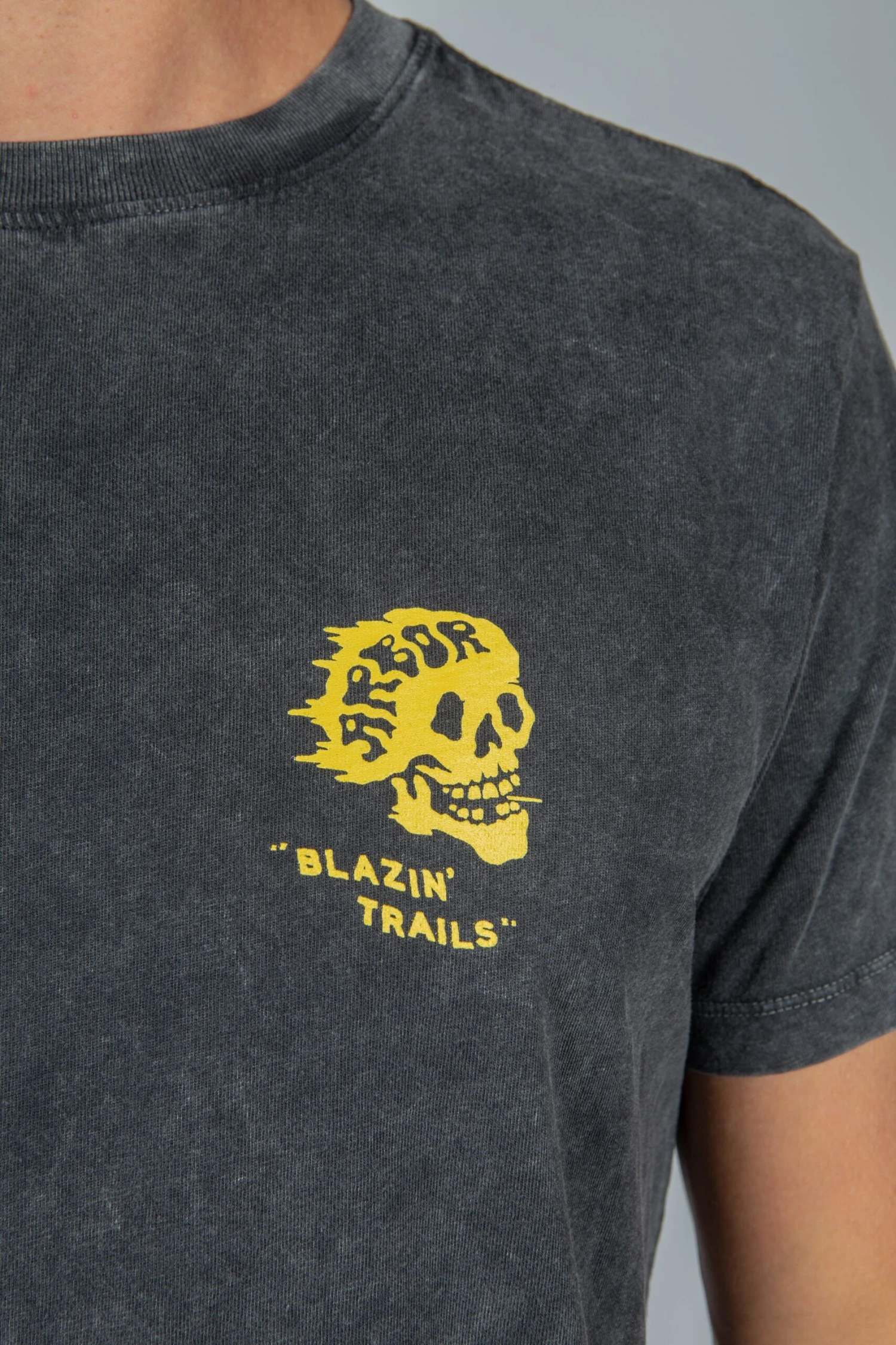 Blazin Trails Tee - Black - Image 5