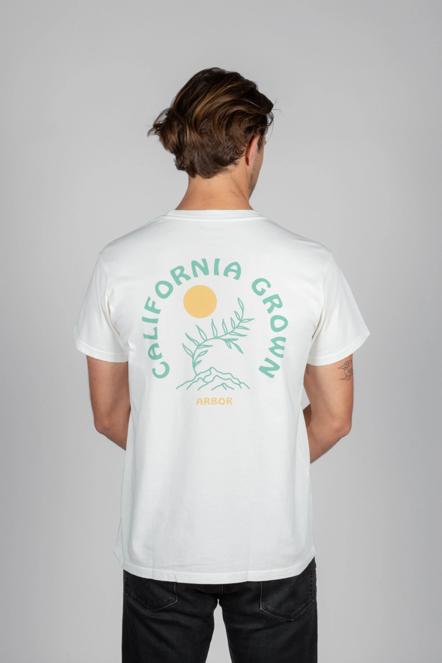 California Grown Tee - Off White - Image 5