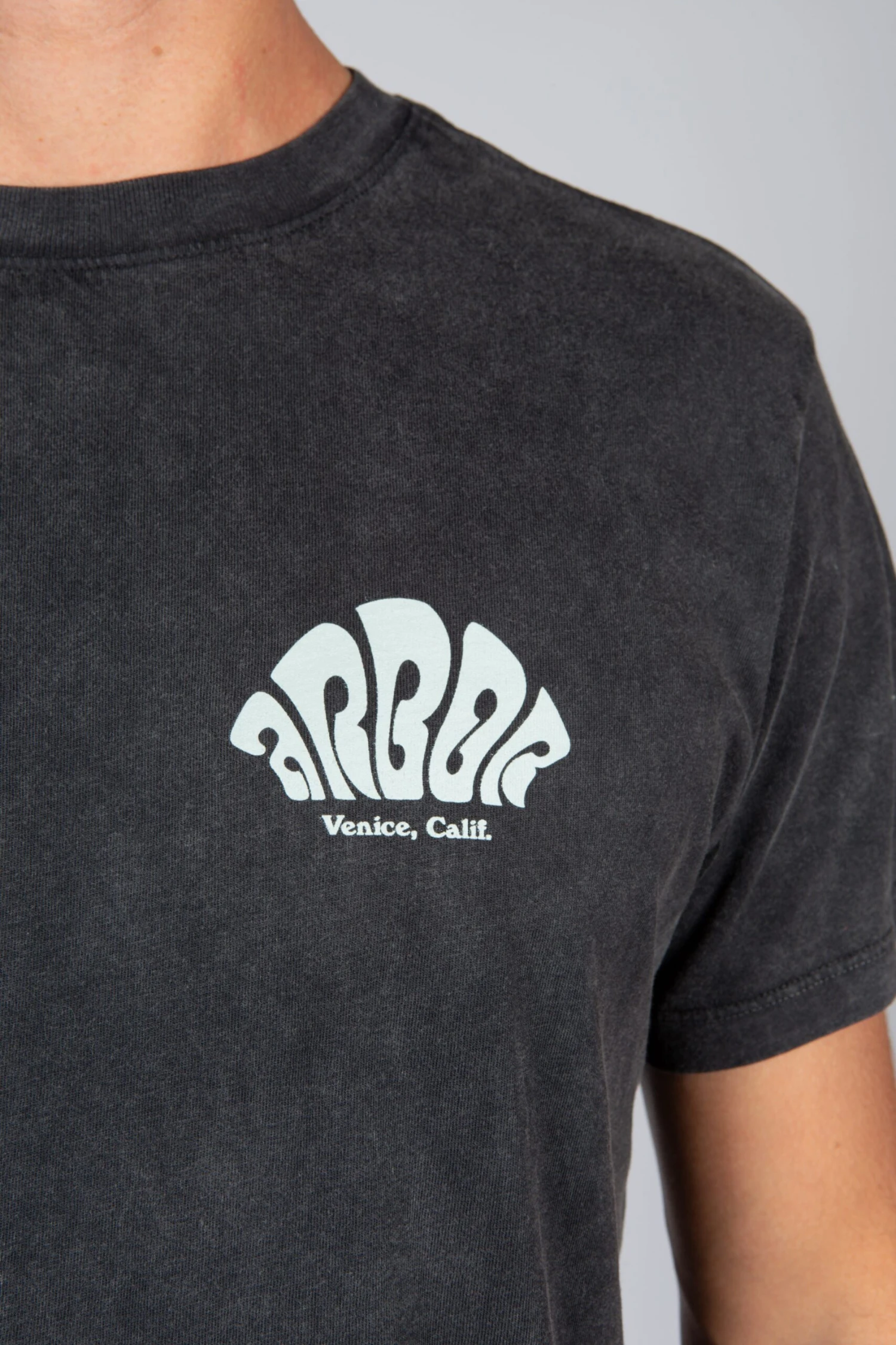 Microdose Tee - Mineral Wash Black - Image 5