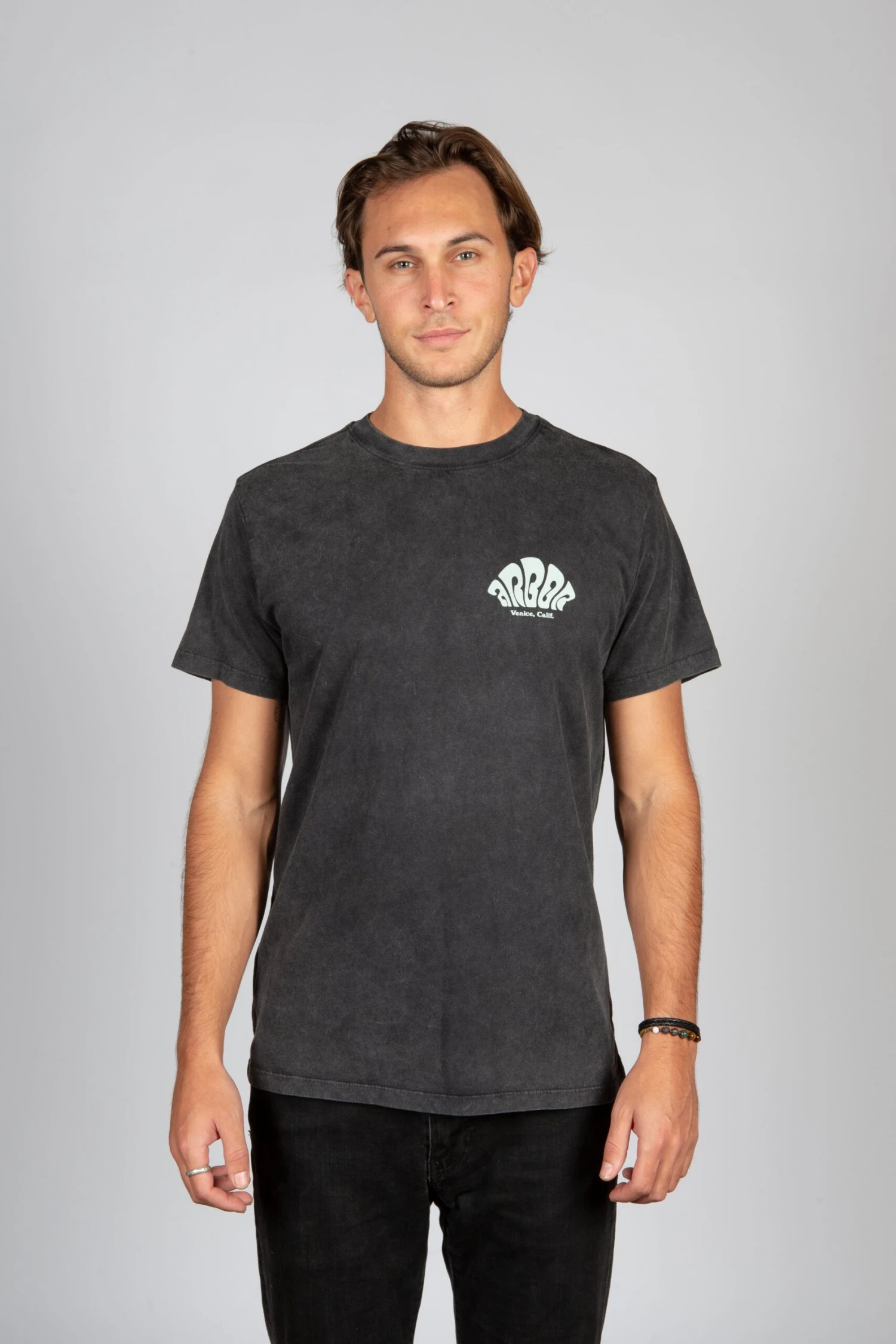 Microdose Tee - Mineral Wash Black - Image 4