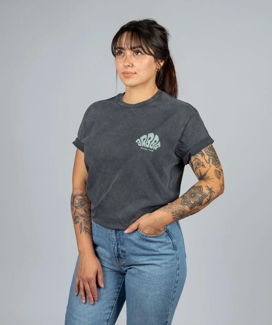 Microdose Tee - Mineral Wash Black - Image 7