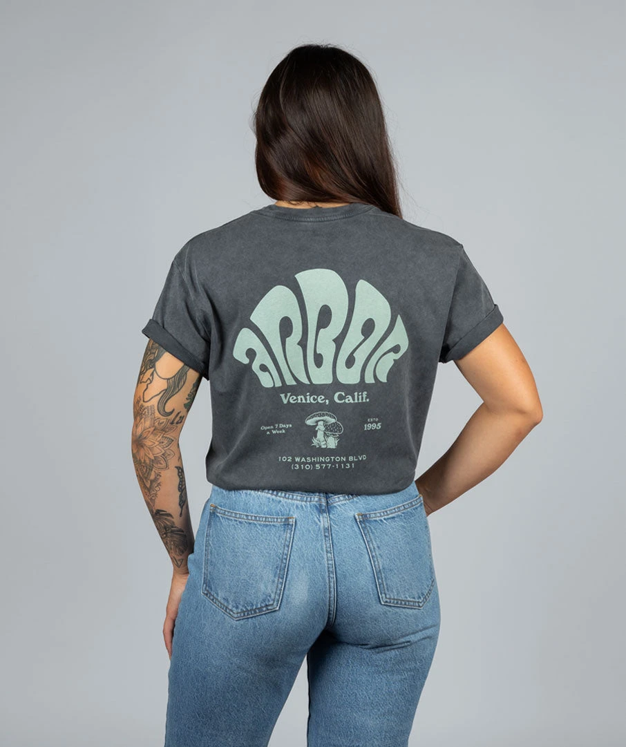 Microdose Tee - Mineral Wash Black - Image 6